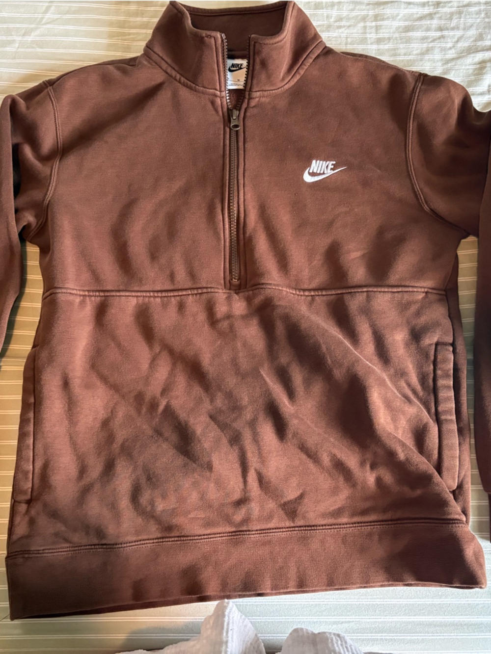 Nike Brown Quarter-Zip